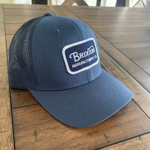 Brixton Trucker SnapBack - Navy Blue - New